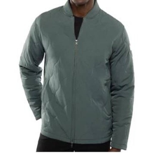 Travismathew Mens City Collection Come What May Quilted Green Jacket S #20